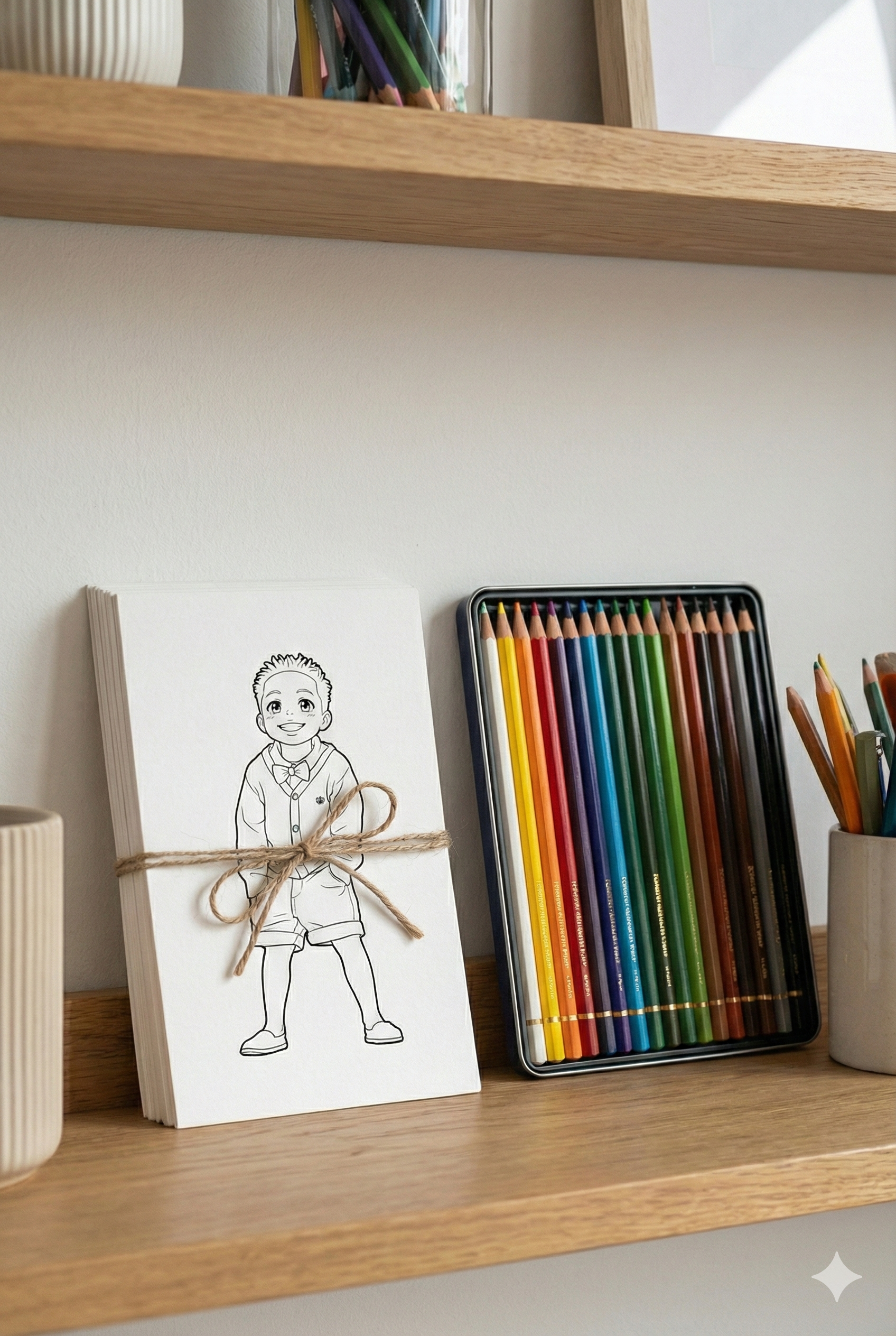 10-Pack Personalized Coloring Sheets