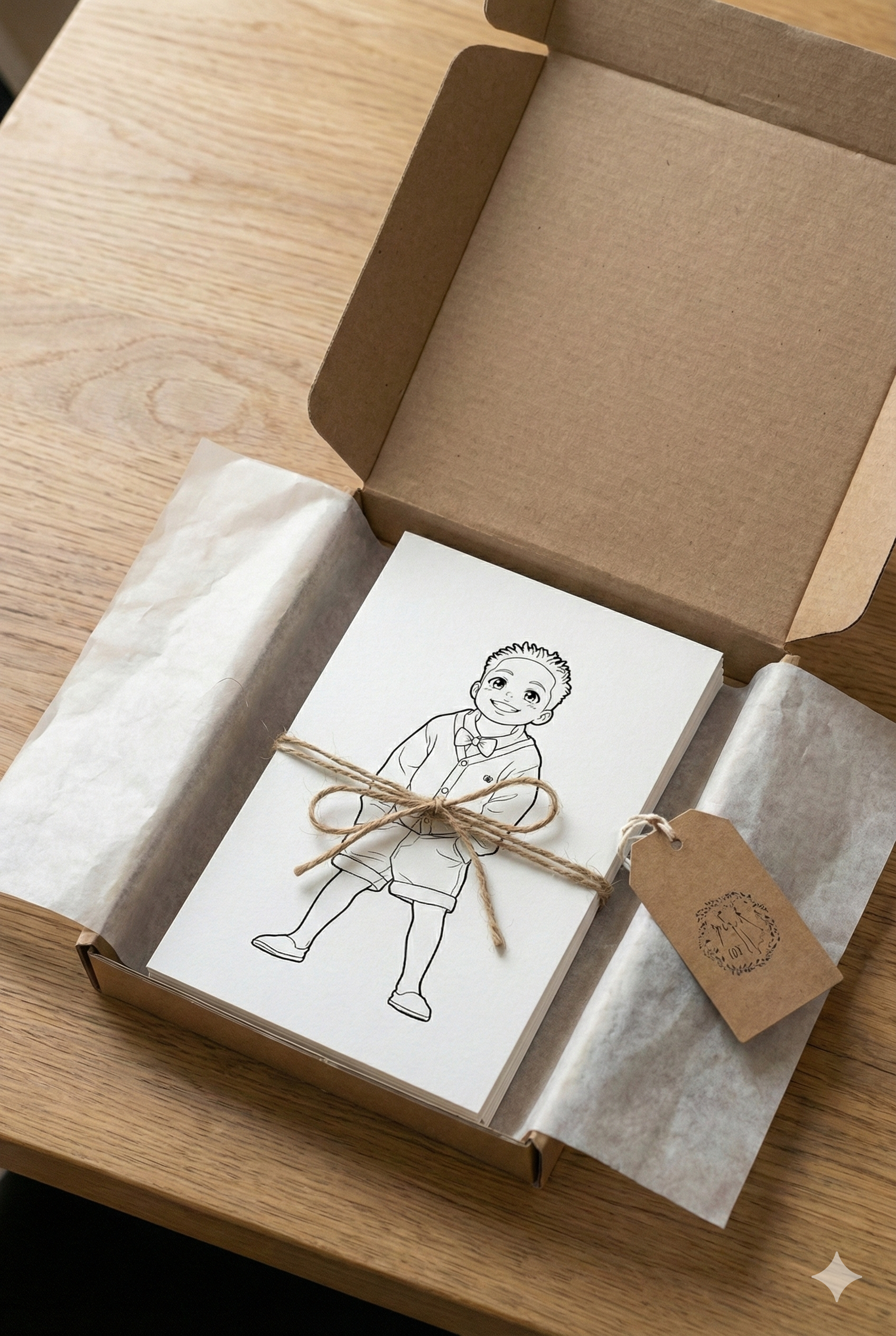 10-Pack Personalized Coloring Sheets