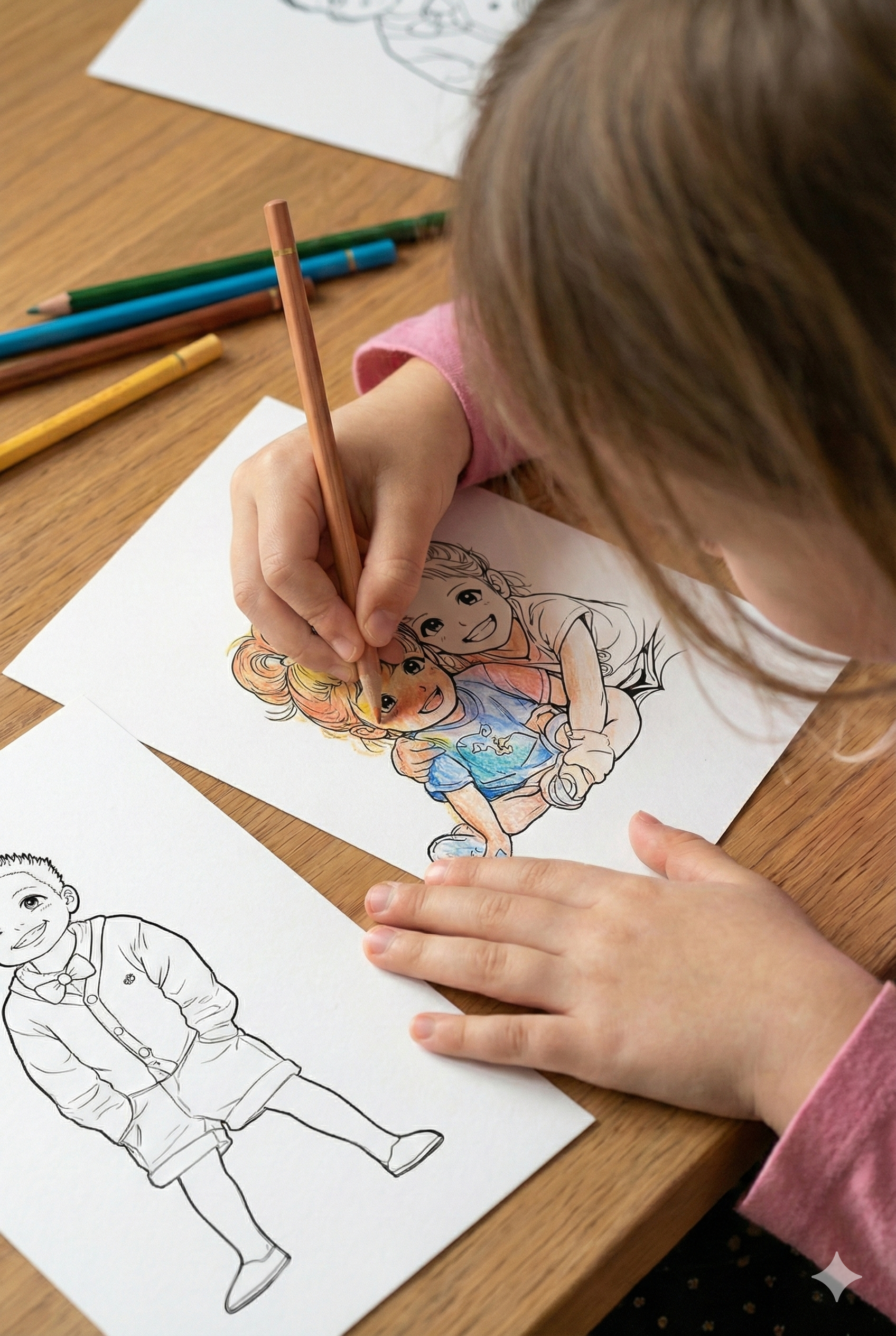 10-Pack Personalized Coloring Sheets