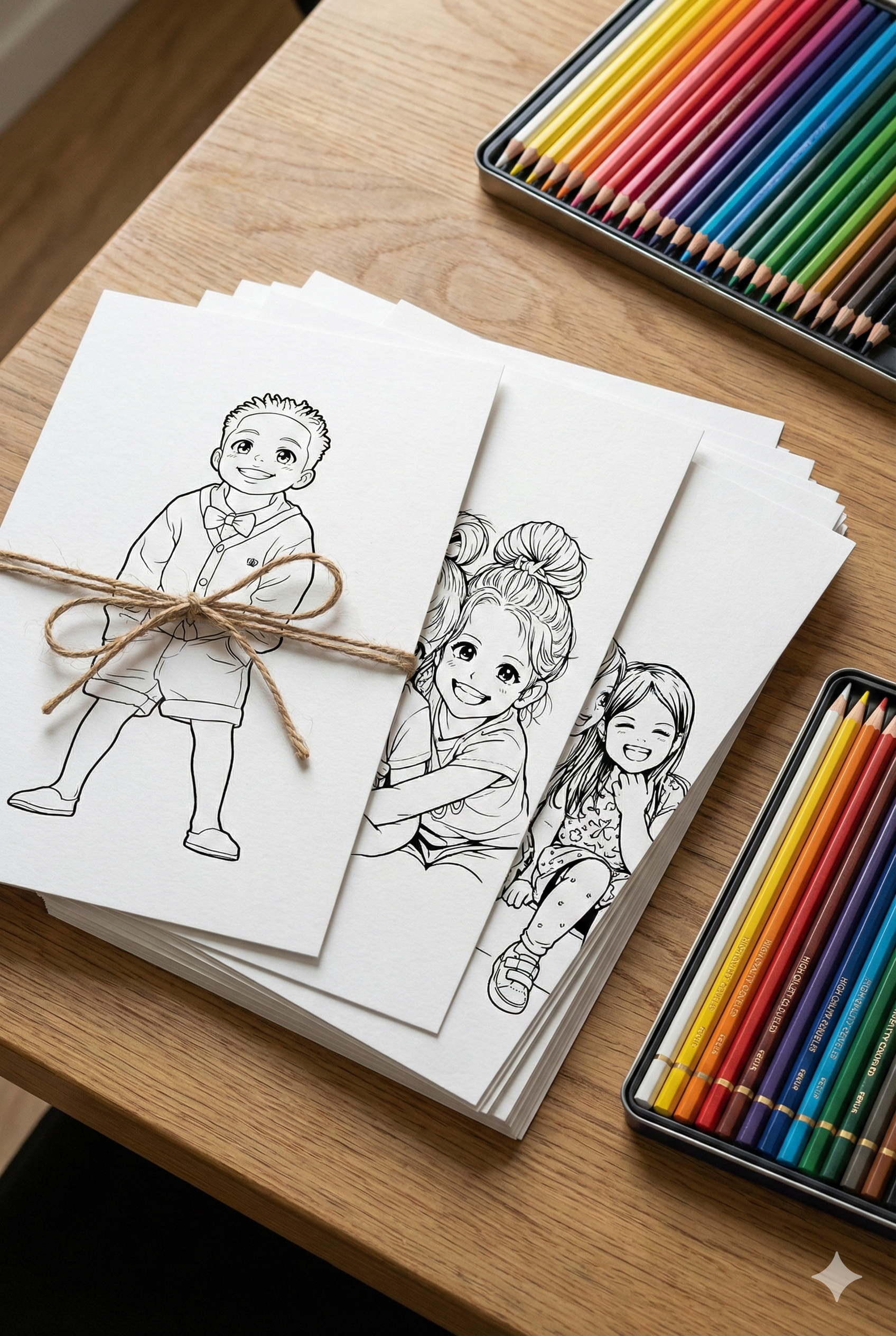 10-Pack Personalized Coloring Sheets